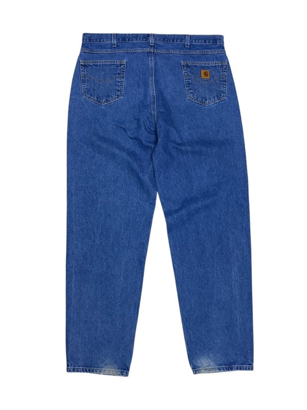 CARHARTT Jeans Relaxed Fit Denim Cotton Work Casual Pants Mens 42x34